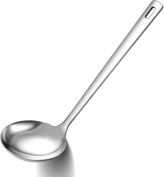 Main image of Berglander Stainless Steel Soup Ladle, 11.8" Durable Ladel Spoon for Serving or Cooking, Dishwasher Safe, Durable & Rust-Resistant Cooking Utensil