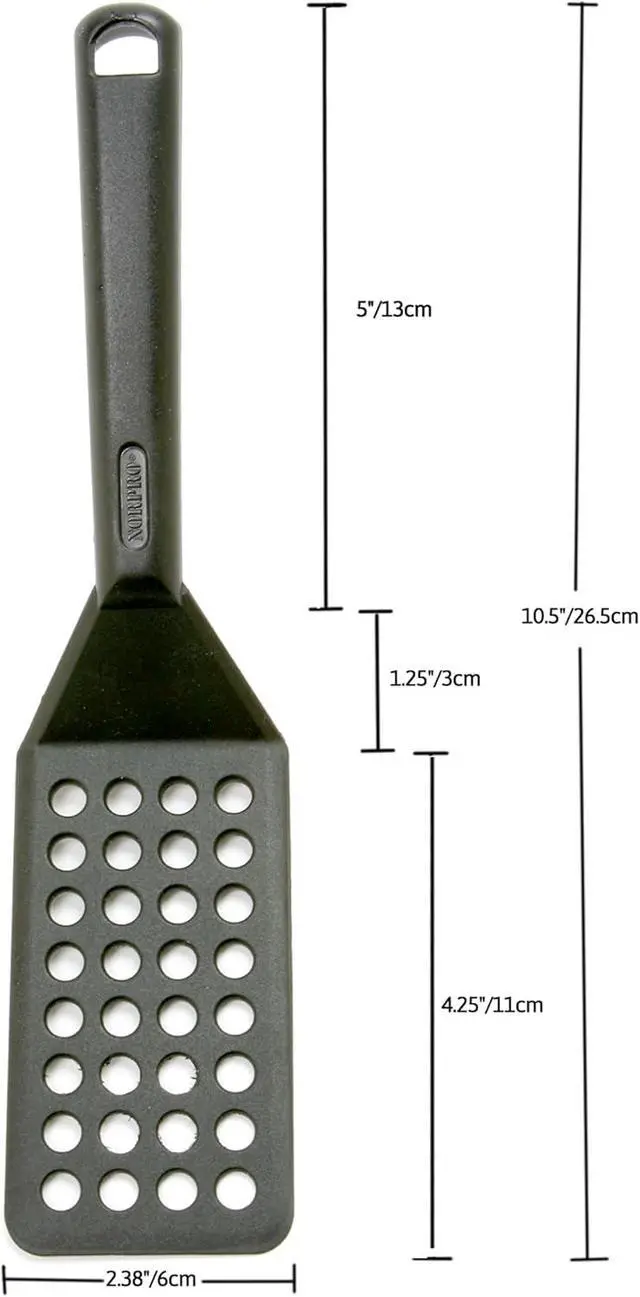 Alt view image 3 of 6 - Norpro, Black My Favorite Spatula with Holes