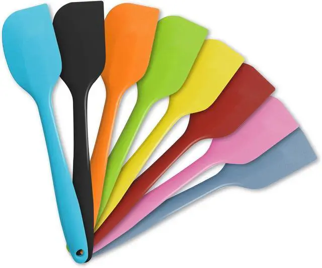 Main image of 8 Piece Heat Resistant Silicone Spatula Set