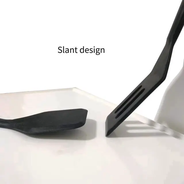 Alt view image 4 of 6 - Mini Small Spatula, 2 Pieces Flexible Nonstick Brownie Silicone Tiny Spatula