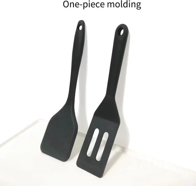 Alt view image 5 of 6 - Mini Small Spatula, 2 Pieces Flexible Nonstick Brownie Silicone Tiny Spatula
