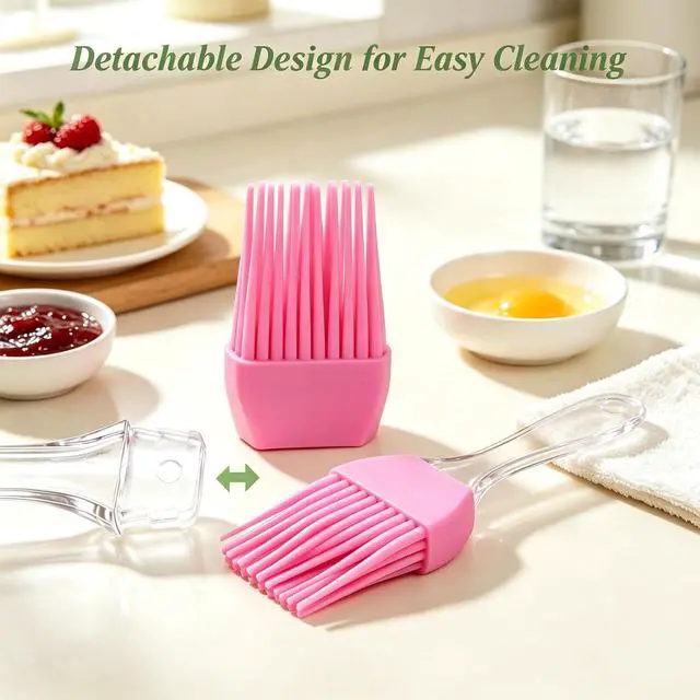Alt view image 6 of 7 - Pastry Brush,4 Packs Basting Brush for Cooking