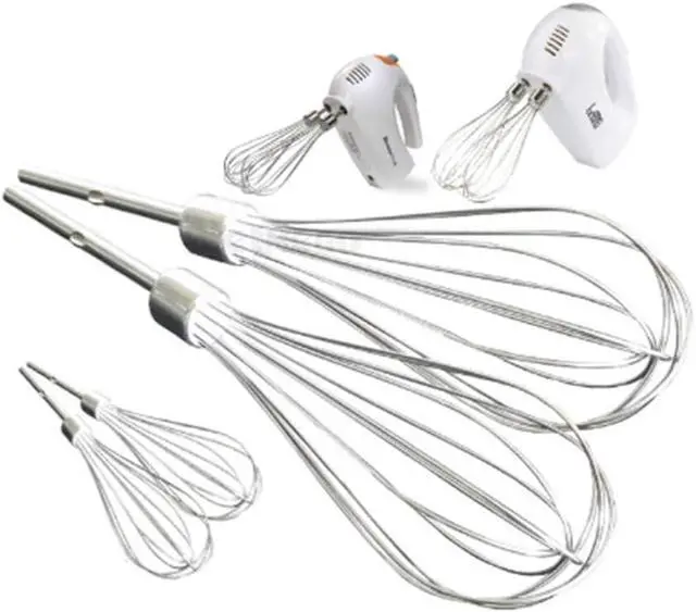 Alt view image 4 of 7 - Electric Egg Beater Accessories Frother Mixer Whisk Stainless Steel Kitchen Tool Kitchen Tool