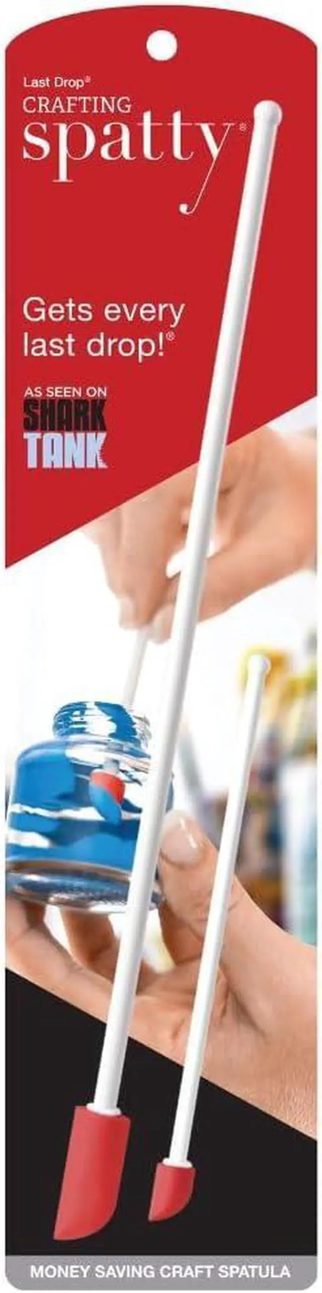 Main image of Spatty Daddy Red 6 & 12 Inch Craft Spatula Set, Glue & Paint Scraper