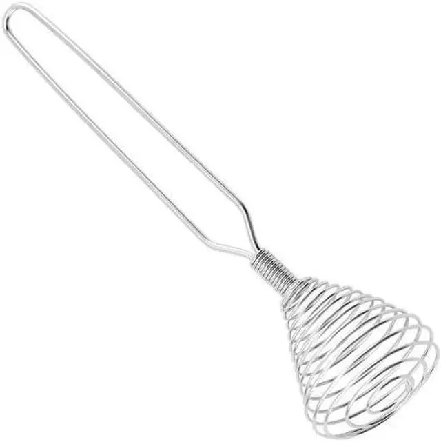Main image of Mini French Spring Whisk,Stainless Steel Manual Eggbeater Hand Egg Mixer Whisk Blender Stirring Beater Cream Frother Flour Stirrer for Kitchen