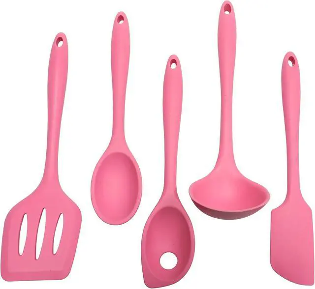Alt view image 4 of 5 - Chef Craft Premium Silicone Spatula/Turner, 11.75 inch, Pink
