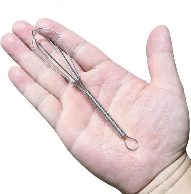 Alt view image 4 of 6 - CHuangQi 5 Inch Endurance Stainless Steel Mini Whisk/Egg Beater, Set of 12
