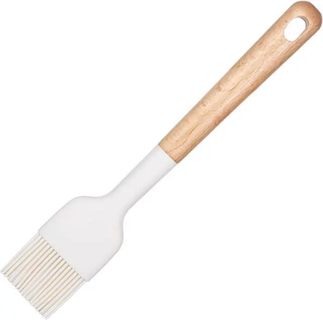 Alt view image 7 of 7 - Silicone Basting Pastry Brushes, 2 Pcs Heat Resistant Pastry Brush with Wooden Handle, Oil Brush Food Cooking Brushes Kitchen Utensils for BBQ, Butter, Sauce, Marinade, Baking, Grill Dishwasher Safe