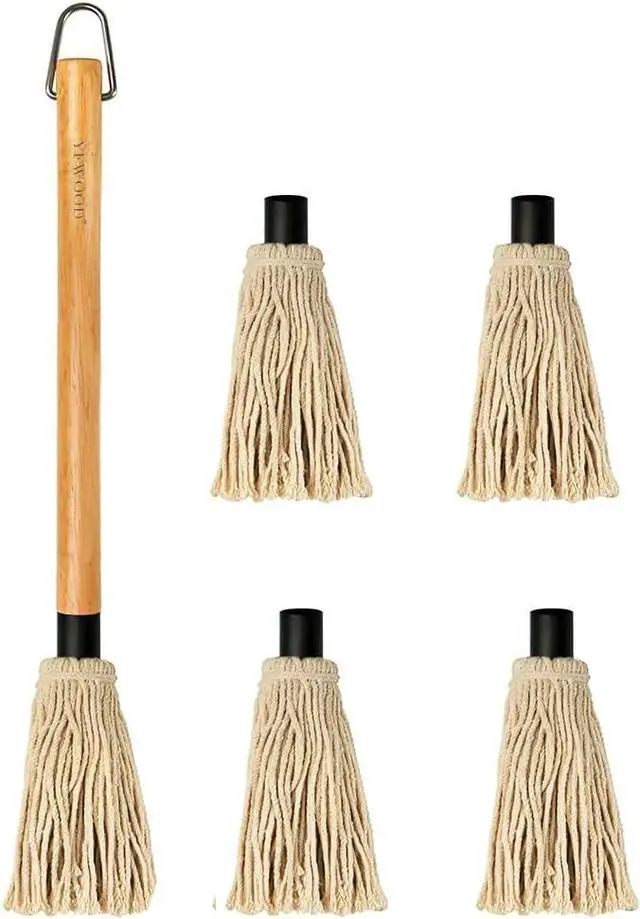 Main image of YFWOOD 18 Inch BBQ Mop Sauce Brushes Basting Brush Evenly Sauce Mop