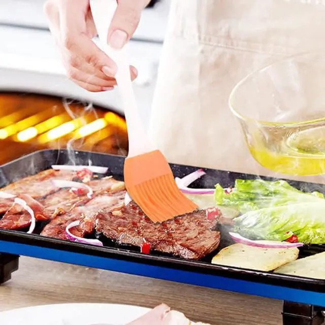 Alt view image 6 of 7 - Basting Brush, Basting Brushes Grill Kitchen Silicone Pastry Cooking Brushs & BBQ Basting Brush, Varying Bright Color - Best Kitchen Gadget (Oil Brush 4 Pack)