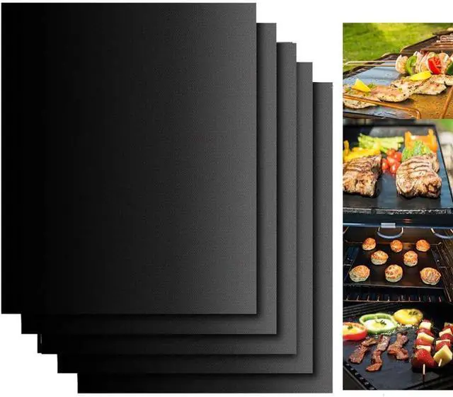 Main image of Dailyart Grill Mats for Outdoor Grill, Grill Mat Non Stick Set of 5