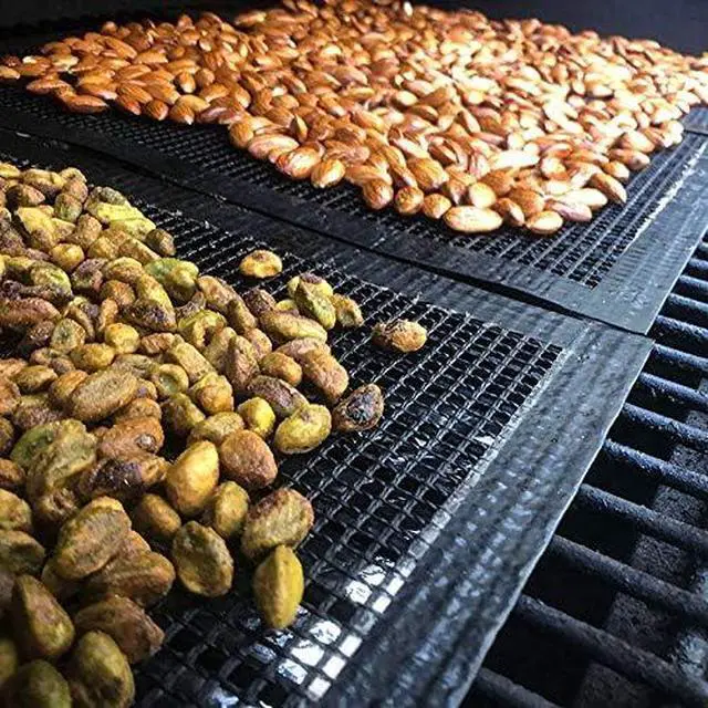 Alt view image 7 of 7 - 3 Pack Grill Mesh Mat Outdoor Grill, Heavy Duty and Non Stick BBQ Grilling Mats & Baking Mats, Resuable and Easy to Clean, Works on Gas Charcoal and Electric BBQ (15.7 x 13 Inch x 3 pcs)