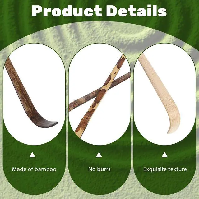 Alt view image 3 of 7 - 3 Pcs Matcha Spoon, Bamboo Matcha Scoop Japanese Chashaku Hooked Tea Leaf Sticks Tea Whisk Scooping Spoon for Traditional Japanese-Tea-Ceremony Spices Condiments Coffee Powder