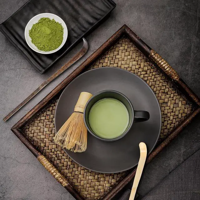 Alt view image 7 of 7 - 3 Pcs Matcha Spoon, Bamboo Matcha Scoop Japanese Chashaku Hooked Tea Leaf Sticks Tea Whisk Scooping Spoon for Traditional Japanese-Tea-Ceremony Spices Condiments Coffee Powder
