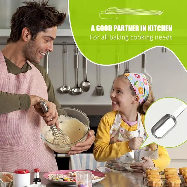 Alt view image 6 of 6 - 1PCS 1TSP(5ML) Measuring Spoon, Stainless Steel Long Handle Teaspoons