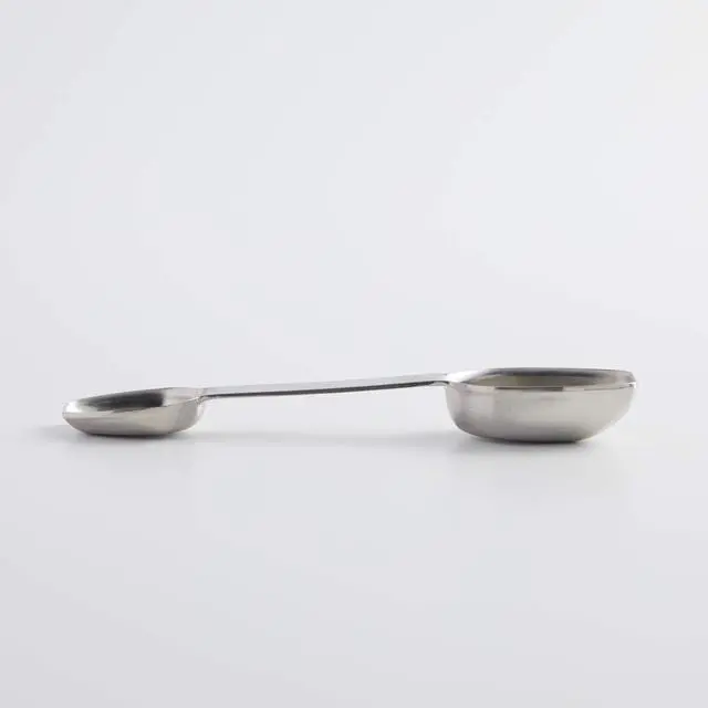 Alt view image 4 of 7 - AllSpice Stainless Steel Double Sided Measuring Spoon- Teaspoon and Tablespoon
