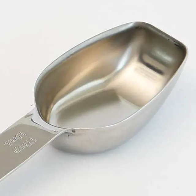Alt view image 7 of 7 - AllSpice Stainless Steel Double Sided Measuring Spoon- Teaspoon and Tablespoon