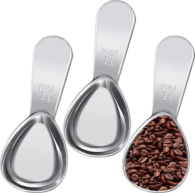 Main image of 3 Pcs Coffee Scoop,1 Tbsp Coffe Spoons for Tea,Sugar,Flour or Coffe