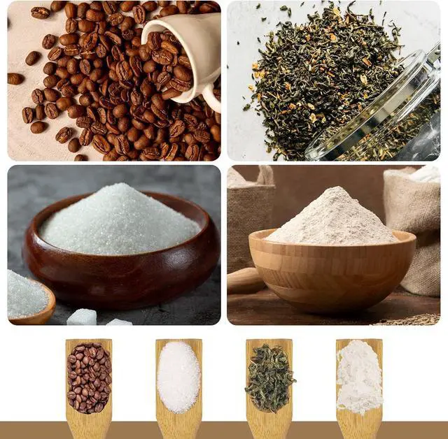 Alt view image 5 of 6 - 3 Pieces Wooden Loose Tea Scoops, Natural Bamboo Wood Spoons for Scooping Coffee Powder, Spices and Condiments, Long Handle 7"