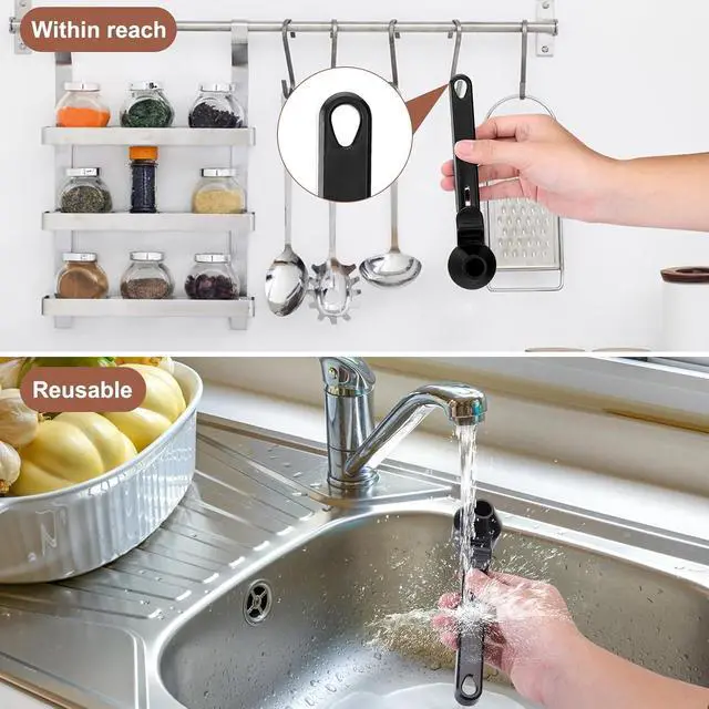 Alt view image 6 of 7 - Palksky Coffee Scoop & Funnel for Reusable K Cup Refillable Coffee Pods, 2 Tablespoon Slide Coffee Measuring Funnel Scooper,1PCS
