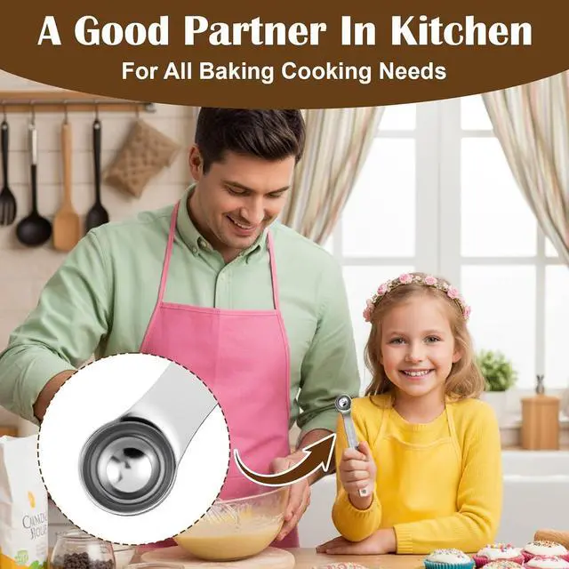 Alt view image 2 of 7 - 2pcs 1/4 Teaspoon Measuring Spoon 1/4 tsp 1.25 ml 1.25 cc Tablespoon Measuring Spoon Stainless Steel Mini Small Table Measure Spoons Short Handle Metal Teaspoon Scoop for Kitchen Cooking