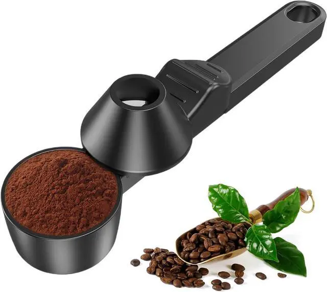 Main image of Coffee Spoon Funnel Set, Anti-Stain Measuring Spoon, 2 Tablespoon Capacity, Also Suitable for Protein Powder, Tea, etc., 1 Pcs