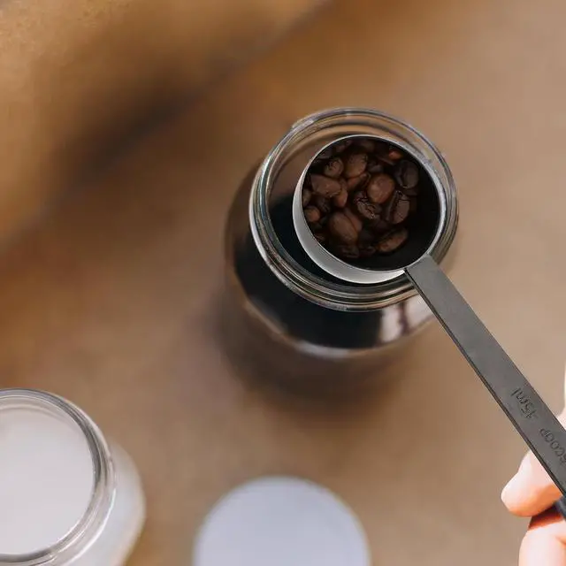 Alt view image 6 of 7 - 4.7in Black Long Handle Metal Measure Spoon Coffee Scoop 1 Tablespoon 18/8 Stainless Steel Measuring Scooper 1 tbsp Coffee Scooper for Ground Coffee Bean Espresso Milk Tea Sugar(15 ml)