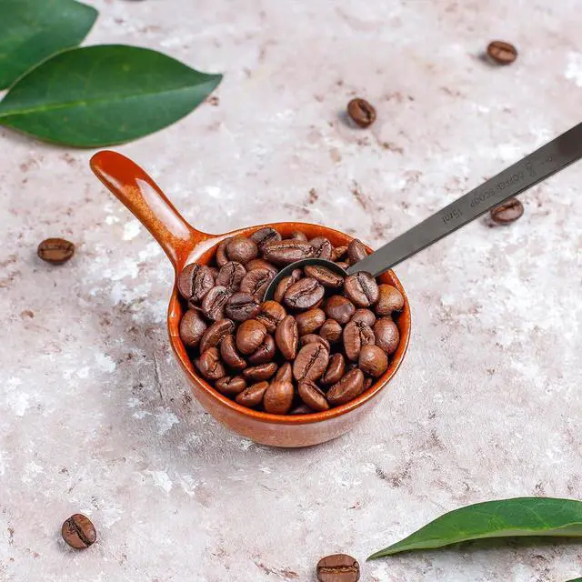 Alt view image 5 of 7 - 4.7in Black Long Handle Metal Measure Spoon Coffee Scoop 1 Tablespoon 18/8 Stainless Steel Measuring Scooper 1 tbsp Coffee Scooper for Ground Coffee Bean Espresso Milk Tea Sugar(15 ml)