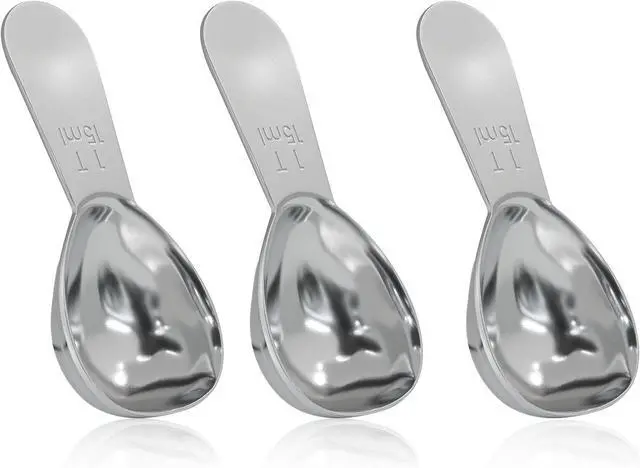 Main image of 4Pcs 1Tbsp Stainless Steel Coffee Scoop, 15ml