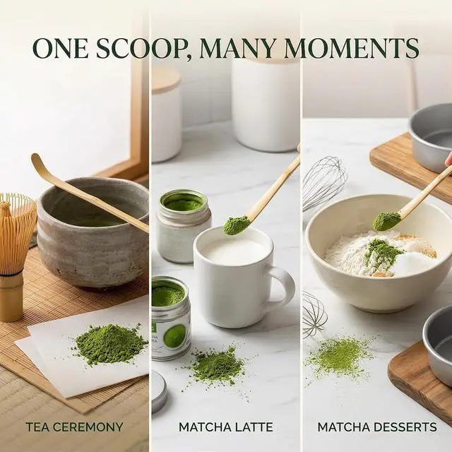 Alt view image 7 of 7 - Matcha Scoop Bamboo, Bamboo Matcha Scoop Japanese Chashaku Hooked Green Tea Spoon 18cm Tea Ceremony Utensils for Tea Lover, Tea Scoops, Coffee, Tea and Espresso