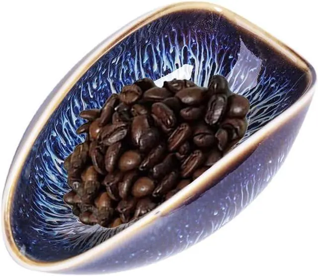 Main image of Ceramic Coffee Scoop Coffee Bean Weighing Bowl Tea Scoop Coffee Powder Spoon
