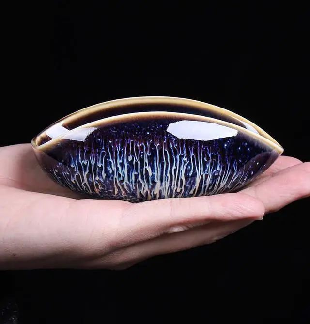 Alt view image 6 of 7 - Ceramic Coffee Scoop Coffee Bean Weighing Bowl Tea Scoop Coffee Powder Spoon