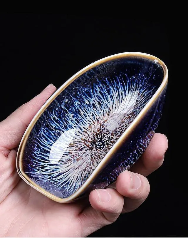 Alt view image 7 of 7 - Ceramic Coffee Scoop Coffee Bean Weighing Bowl Tea Scoop Coffee Powder Spoon