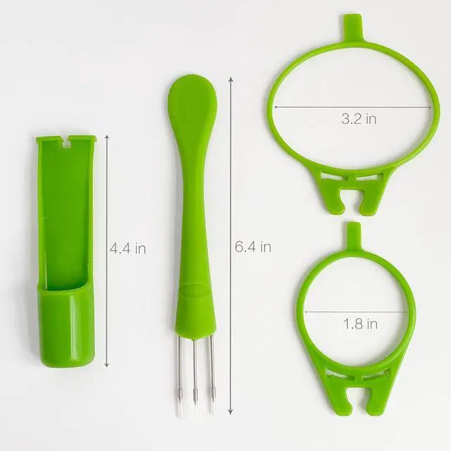 Alt view image 7 of 7 - KIKINIKO Pickle Fork 2 Pack pickle grabber, olive fork pickle picker pickle gift kitchen gadgets pickle gifts pickle forks for the jar pickle holder