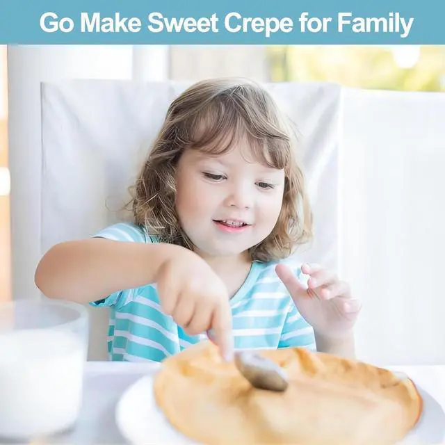 Alt view image 7 of 7 - Crepe Spreader and Spatula Set, Wooden Crepe Tools Kit for Any Pan Maker