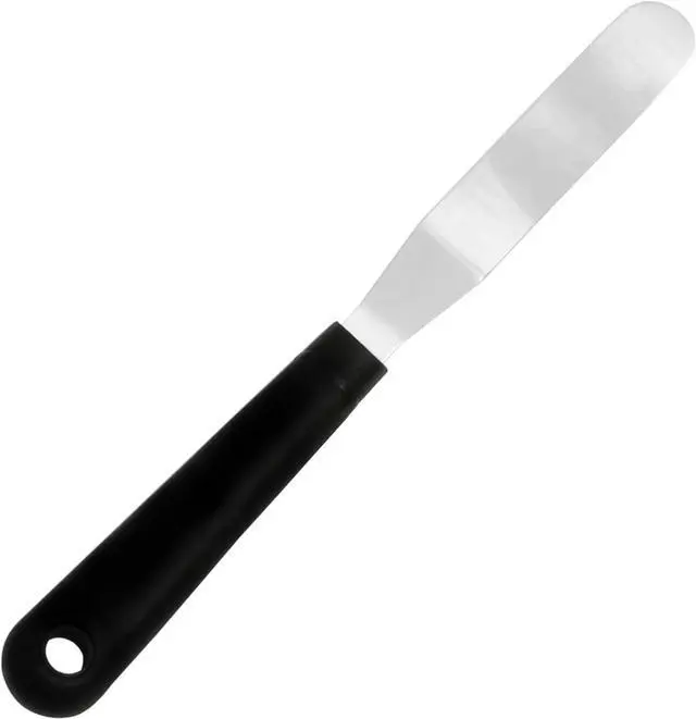 Main image of Fat Daddio's SPAT-4OS Stainless Steel Offset Spatula, 4 inch