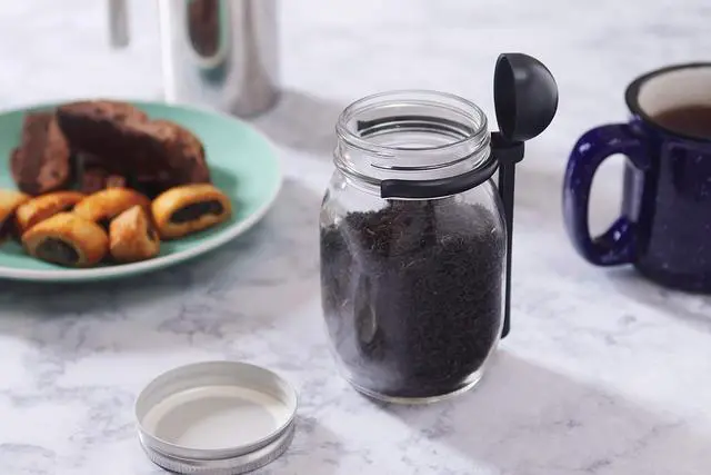 Alt view image 2 of 2 - Jarware Coffee Spoon Clip for Wide Mouth Mason Jars, 6"