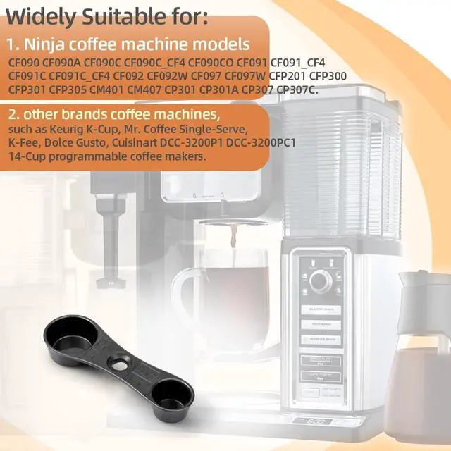 Alt view image 3 of 7 - Smart Coffee Scoop Spoon for Ninja CF090 CF091 CF092 CF097 Coffee Bar Maker