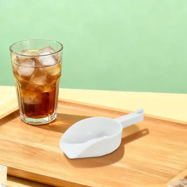 Alt view image 3 of 7 - Mini Ice Scoop 6 OZ, Super Durable, Food Grade PP ice Scooper, Small Kitchen Scoops for Ice Maker Machine Popcorn Coffee Beans Flour