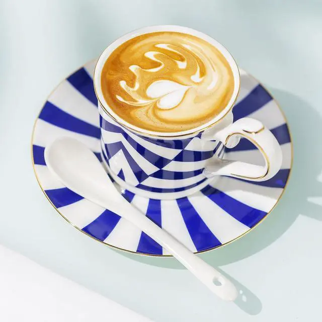 Alt view image 6 of 6 - Set of 6 Premium White Porcelain Coffee Spoons for Espresso, Tea, Sauces, and Desserts,(13cm,5.12inch)