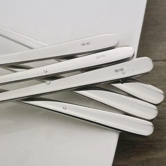 Alt view image 5 of 7 - 9" Iced Tea Spoons, DEALIGHT 6-Piece Heavy-Duty Long Handled Teaspoons