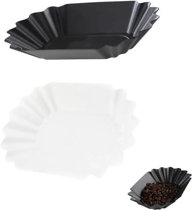 Main image of 2 Pack Coffee Scale Weight Boats Coffee Bean Weighing Tray Roast Whole Beans Pans Weighing Dishes for Food Kitchen Scale Rechargeable Espresso Scales Espresso Machine Cold Brew Maker