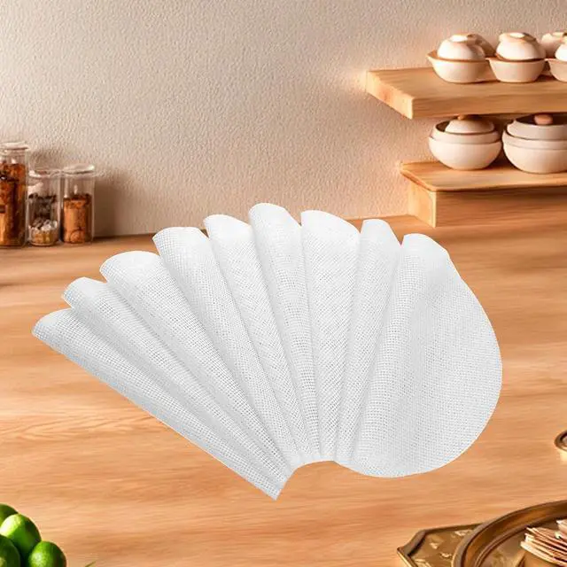 Alt view image 5 of 7 - 12 Inch Silica Steamer Liners, 10 Pcs