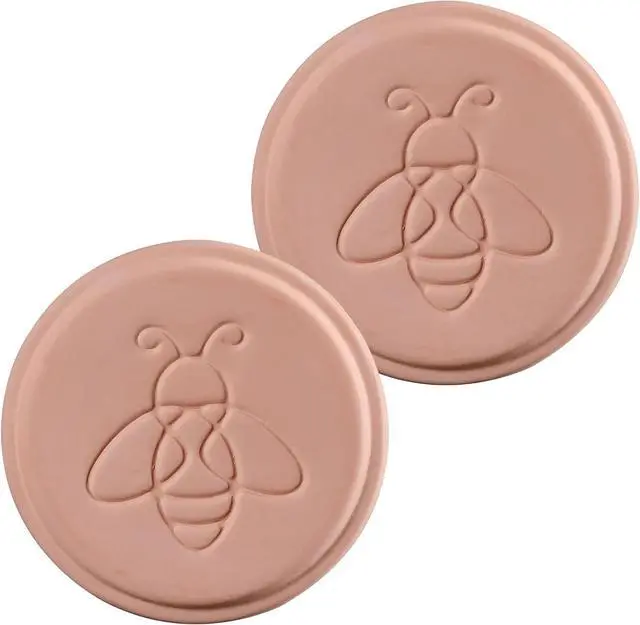 Main image of 2PCS Terracotta Brown Sugar Keeper, Reusable Brown Sugar Saver Terra Cotta Sugar Softener Container Disc in Storage Container