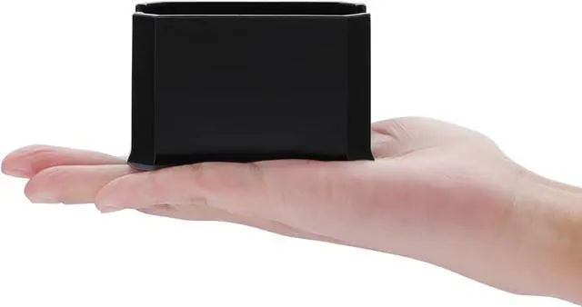 Alt view image 6 of 7 - ELLDOO Set of 4 Sugar Packet Holder, Sugar Caddy for Kitchen, Acrylic Sugar Bowl for Restaurant, Tea Bag Organizer, Small Condiments Packet Holder for Countertop Coffee Bar, Black