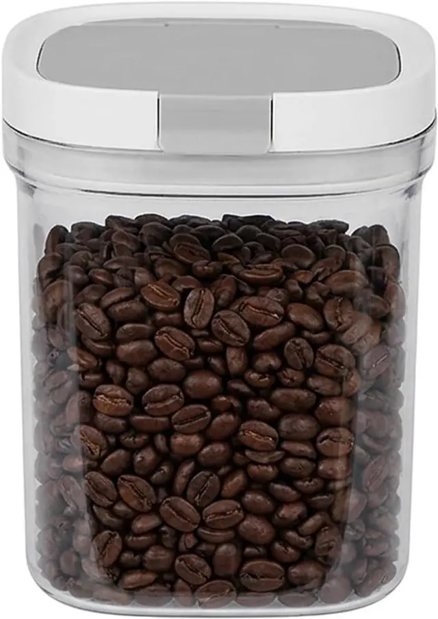 Main image of Airtight Brown Sugar Container - 1.2 Qt (1200 ml) Jar, Moisture Proof Storage Keeps Sugar Soft with Spoon for Flour, Coffee, Dry Food, Sugar (Transparent colour)
