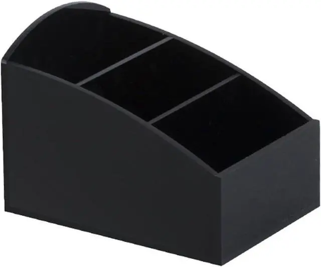 Alt view image 2 of 7 - Acrylic Sugar Holder for Coffee Bar,Tea Bag & Sugar Packet Organizer(Black)