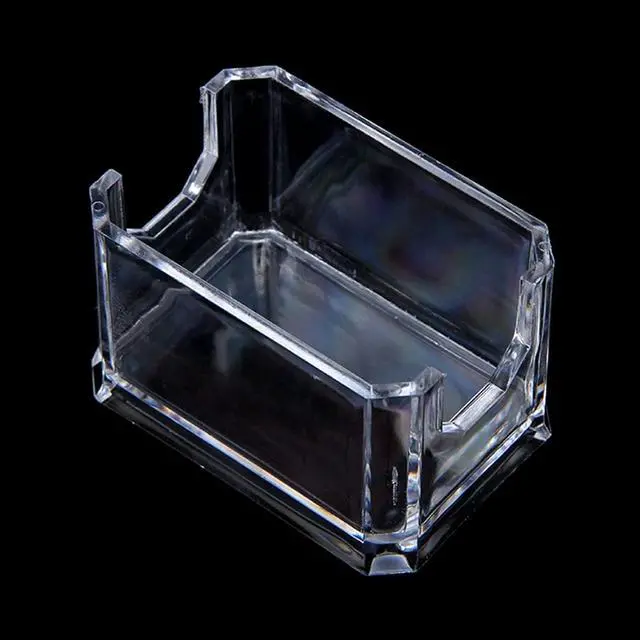 Alt view image 3 of 7 - Acrylic Tabletop Organize for ase Bags Sweetener Organizing Box for Hotel Restaurant Living Room Sugar Packet onta Acrylic