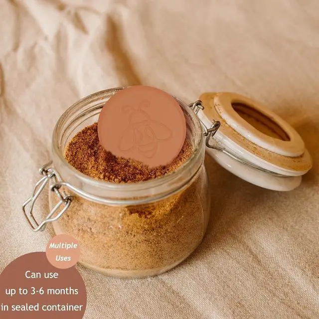 Alt view image 7 of 7 - 2PCS Terracotta Brown Sugar Keeper Brown Sugar Saver and Softener