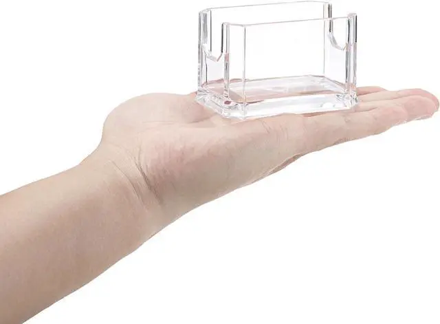Alt view image 7 of 7 - ELLDOO Set of 4 Sugar Packet Holder, Acrylic Sugar Bowl for Restaurant